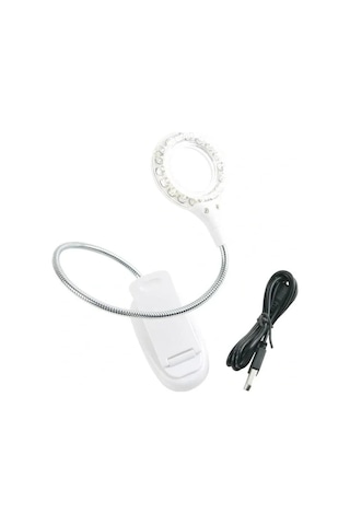 Powermaster Akrobat 3 Kademeli Şarjlı Masa Lambası Mg-1003 Beyaz