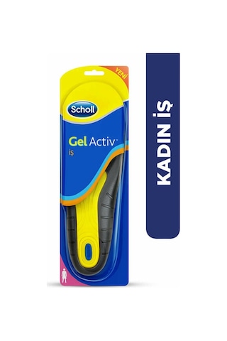 Scholl Gel Aktiv Kadın İş için Tabanlık
