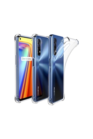 Ally Oppo Realme 7 Anti-Drop Silikon Kilif Shockproof Kilif 248667328