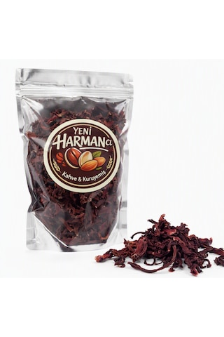 Yeni Harmancı Hibiskus Çiçeği Kurusu 200 Gr.