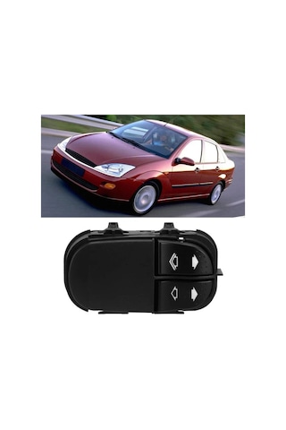 Ford Focus 1 Sol Çiftli Cam Dügmesi Anahtari 1998--2005 6 Pin