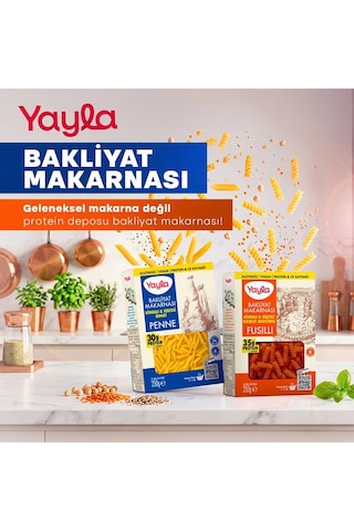 Yayla Glutensiz Bakliyat Makarnası Kırmızı Mercimek Kinoalı & Sebzeli 250 Gr X 6 Adet