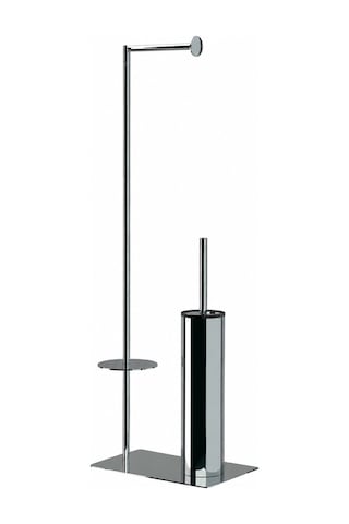 Osmo Akasya Yedekli Kağıtlık Klozet Fırçası Krom Acar 804.10kr 000 Açık Krem