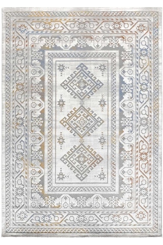 Paradise Gri Mavi Halı Modern Dokuma Halı Yumuşak Oturma Odası Sa Gri Mavi