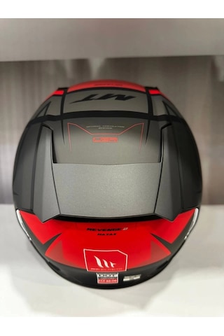 Mt Helmets Mt Revenge 2 S Hatax B5 Motosiket Kaskı Mat Kırmızı
