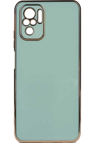 Xiaomi Redmi Note 10 Kılıf Zore Bark Kapak Light Green