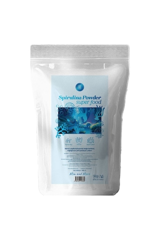 Doğal Spirulina Tozu - Superfood Spirulina Powder, 100 G