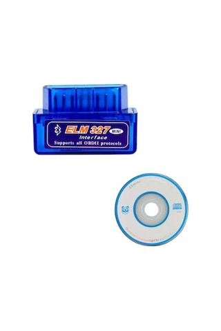 Lamassu Elm 327 Obd2 Süper Mini Bluetoothlu V2.1 Arıza Tespit Cihazı