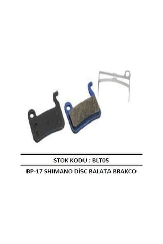 Bp-17 Shımano Disc Balata Dt Deore Fren Uyumlu Balata