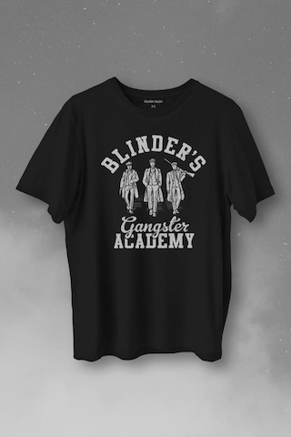 Peaky Blinders Gangster Academy Dizi Baskılı Tişört Unisex T-shirt 001