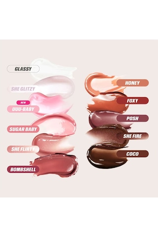 Huda Beauty Gloss Haute Brilliance Uuu Baby - Dolgunlaştırıcı Etkili Dudak Parlatıcısı Diğer