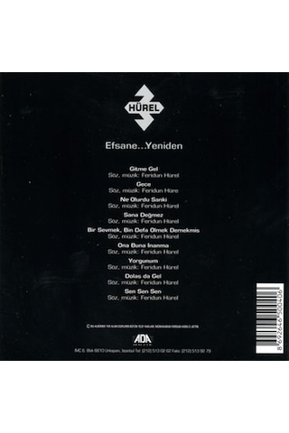 3 Hürel - Efsane Yeniden (CD)