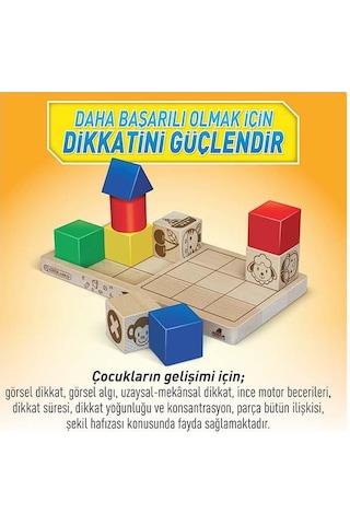 2-7 Yaş Adeda Dikkatli Puzzle Ilk Adım