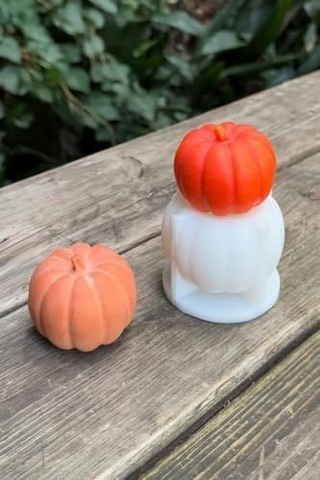 Pumpkin Orta Boy Mum Kalıbı Silikon 50 x 22