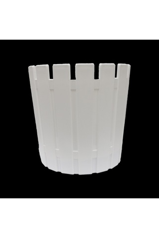 POLİWORK AKASYA SAKSI YUVARLAK 8.5 Lt NO27 26,5x25 cm