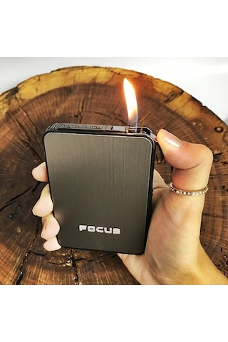 Çakmaklı Kısa Slim Sigara Tabakası Focus N11.584