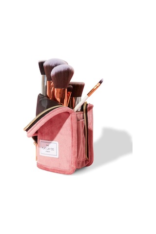The Flat Lay Co. Ayaklı Fırça Kutusu, Makyaj Fırçalarınızı Düzenleyin