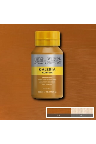 Winsor & Newton Galeria Akrilik Boya 500ml - Raw Sienne Opaque 553