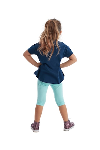 Denokids Mshb&g Denizatı Unicorn Kız Çocuk Tunik Tayt Takım Renkli Çok Renkli