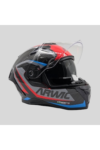 Arwic AR939 Carboneyte Ece-R 22.06 Full Face Motosiklet Kaskı Siyah