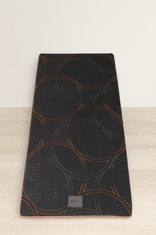 Dark Trend Sleep Yıkanabilir Kılıf Orta Sert Sünger Yatak Pedi & Şiltesi Topper 5 Cm Turuncu Şeritli Siyah