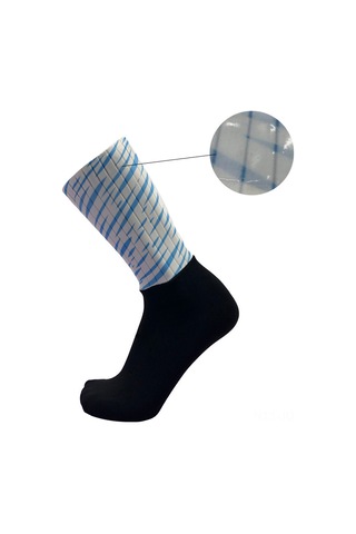 Youmex Spor Cuvalı Bisiklet Çorabı - Dayanıklı Nilon, Soluk, Sürekli Konumda, Unisex, Bisiklet/running/montaj İçin Mavi Mavi