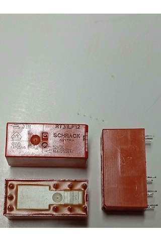 Rt31lf12 12v 16a 1c 9pın Schrack Güç Röle 2 Adet Rt31lf12 12v 16a 1c 9pın Schrack Güç Röle 2 Adet