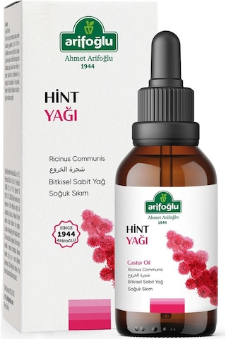 Arifoğlu Saf ve Doğal Hint Yağı 50 ML