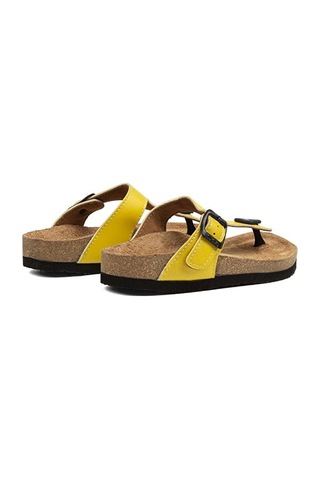 Pierre Cardin Pc-5067-50 Sarı Çocuk Terlik