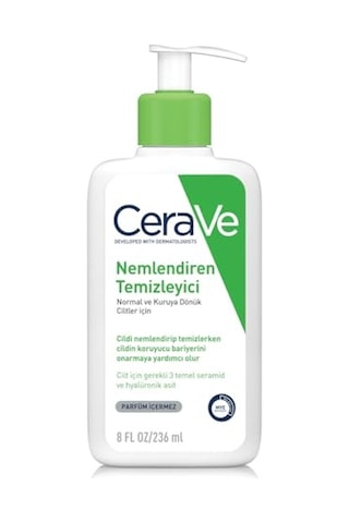 Cerave Nemlendiren Temizleyici Kuru Ve Normal Ciltler 236 Ml