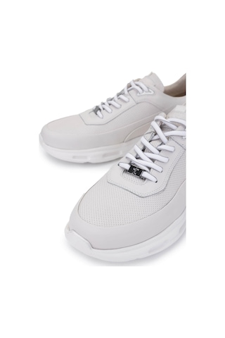 Tamer Tanca Erkek Hakiki Deri Kırık Beyaz Sneakers & Spor Ayakkabı 298 2932-2526 Erk Ayk Y25 Off Whıte Beyaz