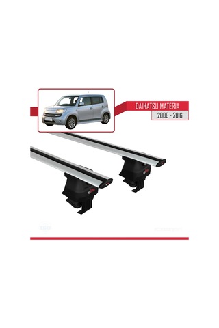 Daihatsu Materia 2006-2016 Arası İle Uyumlu Ace-4 Ara Atkı Tavan Barı Gri