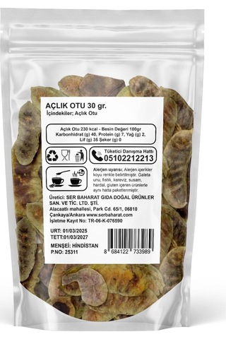 Masala Açlık Otu 30 G