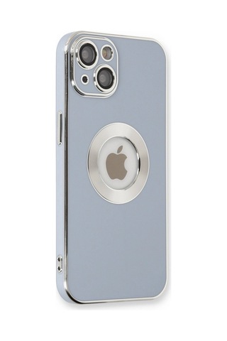 Apple iPhone Uyumlu 14 Plus Kılıf Store Silikon - Sierra Blue Sierra Mavi