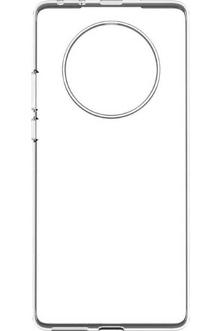 Huawei Mate 40 Pro Kılıf Zore Süper Silikon Kapak Renksiz