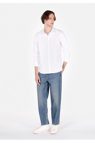 Colin's Colins Regular Fit Shirt Neck Düz Erkek Beyaz Uzun Kol Gömlek Cl1073845 Cl1073845 Q1.v2 Wht Beyaz