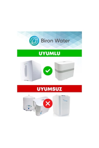 Bironwater Ihlas Aura Cebilon Plus-silver-platinum Ve Tüm Kapalı Kasa İle Uyumlu 5'li Aşamalı Filtre Seti