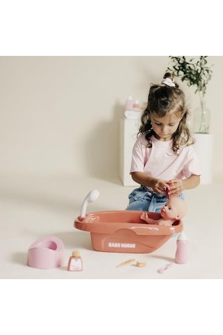 Smoby Baby Nurse Banyo Seti Ve Aksesuarları 220383
