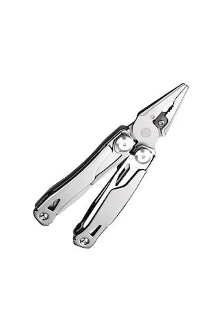 Padalink Mavi Çelik + Abs 14 Fonksiyonlu Katlanabilir Alet Çekiç, Dış Mekan Acil Yardım Ve Kurtarma Aracı Açık Mavi