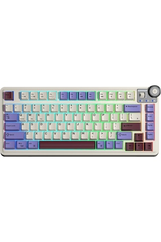 Aula Au75 3 Modlu Rgb Mekanik Tkl Seiya Switch Bej Kablosuz Gaming Klavye