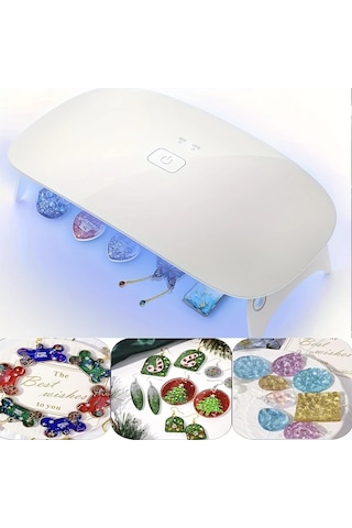 Willowhaven Geniş Boy Manikür Lambası Uv Ultraviyole Işık 21 Lamba Boncuğu Tırnak Sanatı Reçine Sertleşmesi 3d Yazıcı Sla Dlp Lcd 3d Baskı