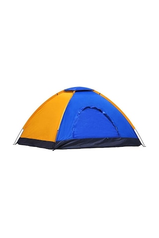 Renkli Dayanıklı Kamp Çadırı 200x200x135 4 Kişilik Sarılaci