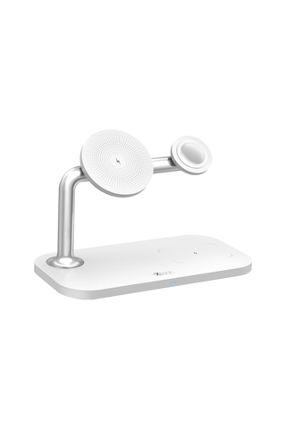 İxtech 15W - IX-HC3 Manyetik 3'ü 1 Arada Kablosuz Şarj Standı