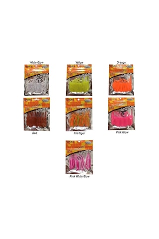 Shufa Fast Worm 5.2cm Lrf Silikon Yem 18'li Paket