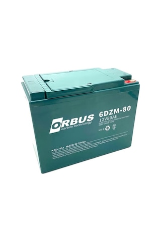 12V 80AH JEL ORBUS ELEKTRİKLİ BİSİKLET AKÜSÜ