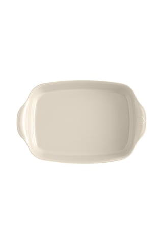 Emile Henry Fırın Kabı Dikdörtgen 36 X 23 Cm -349652 - Ekru/clay Ekru
