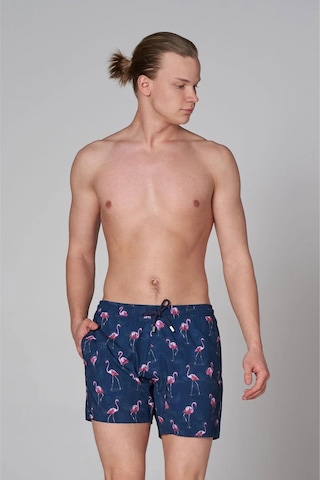 John Frank Erkek Deniz Şortu jfssswl61-flamingo-navy-13107 001