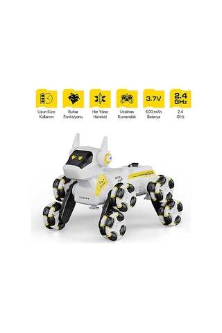 Corby Csg09 Uzaktan Kumandalı Robot Köpek Beyaz