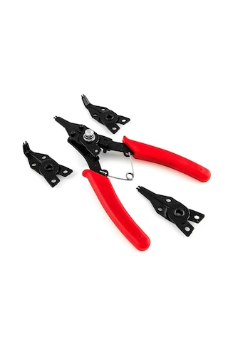 Çelik Segman Pensesi 3 In 1 Eğri Uçlu Dereceli