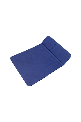 Homyl Kablosuz Şarj Pedi Standı Akıllı Telefon Mavi